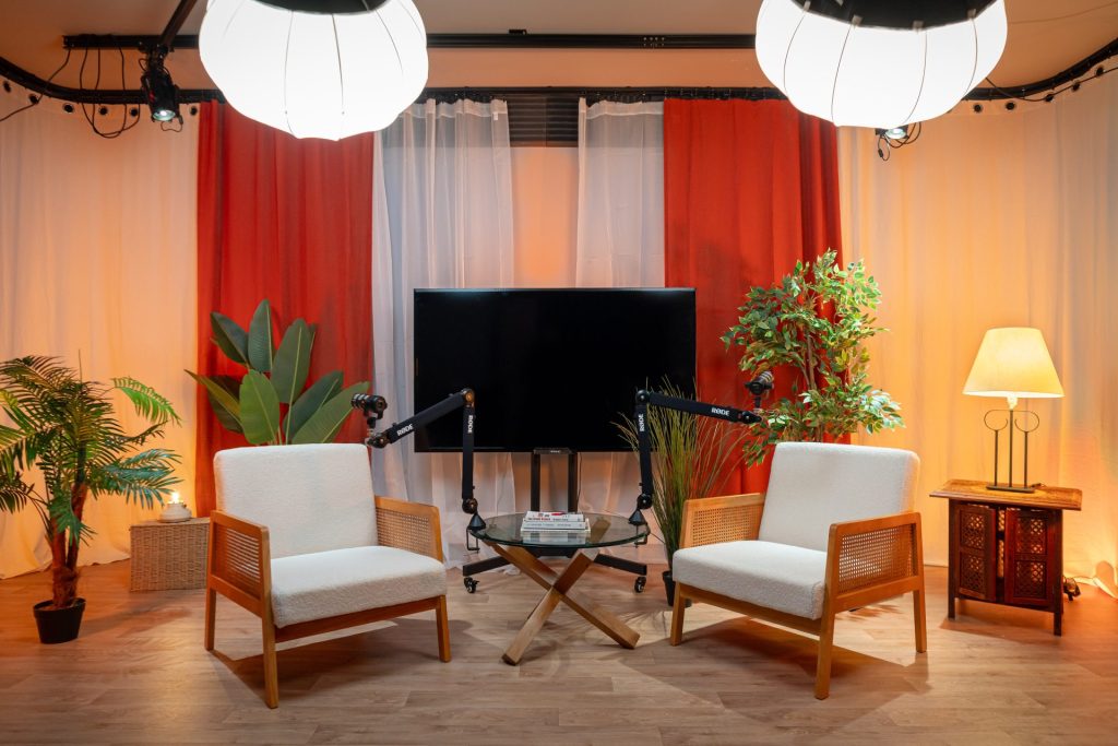 Our Main Podcast Studio