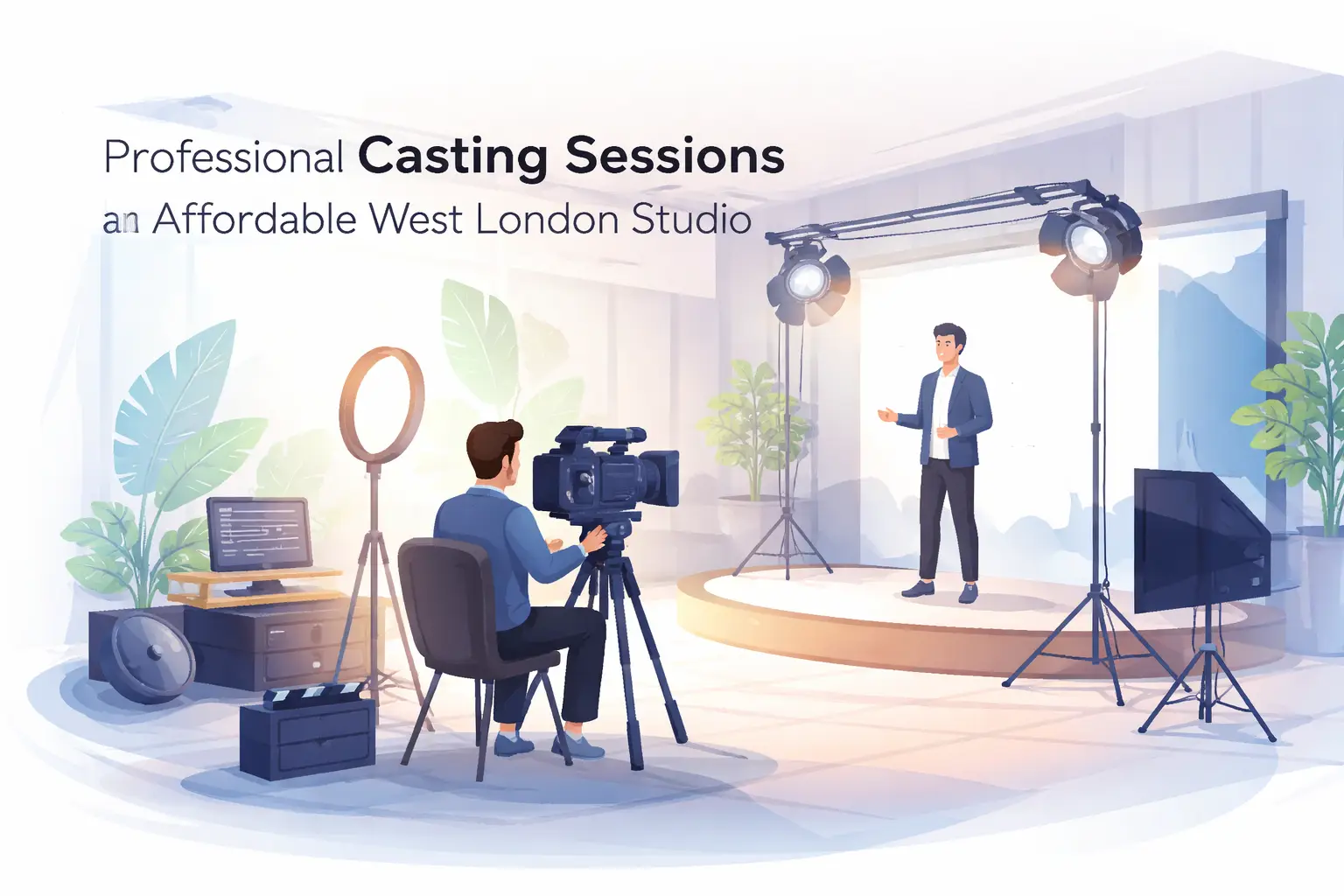 Professional Casting Sessions at Affordable West London Studios