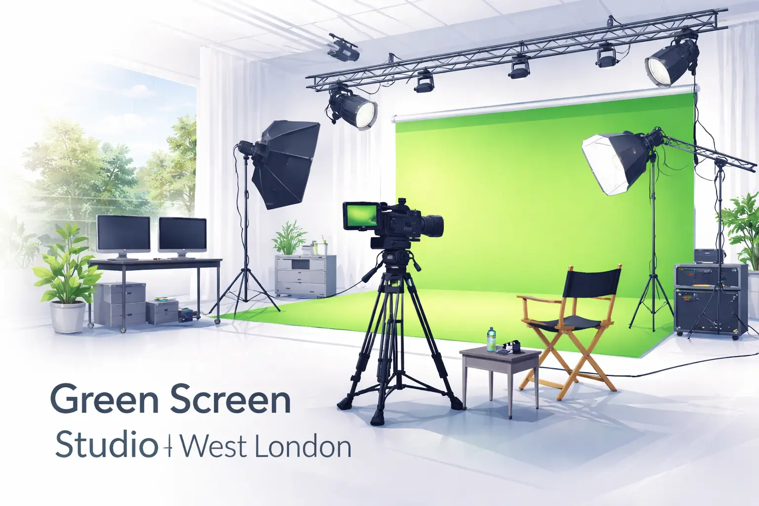 Green Screen Studio Benefits for Creators in West London
