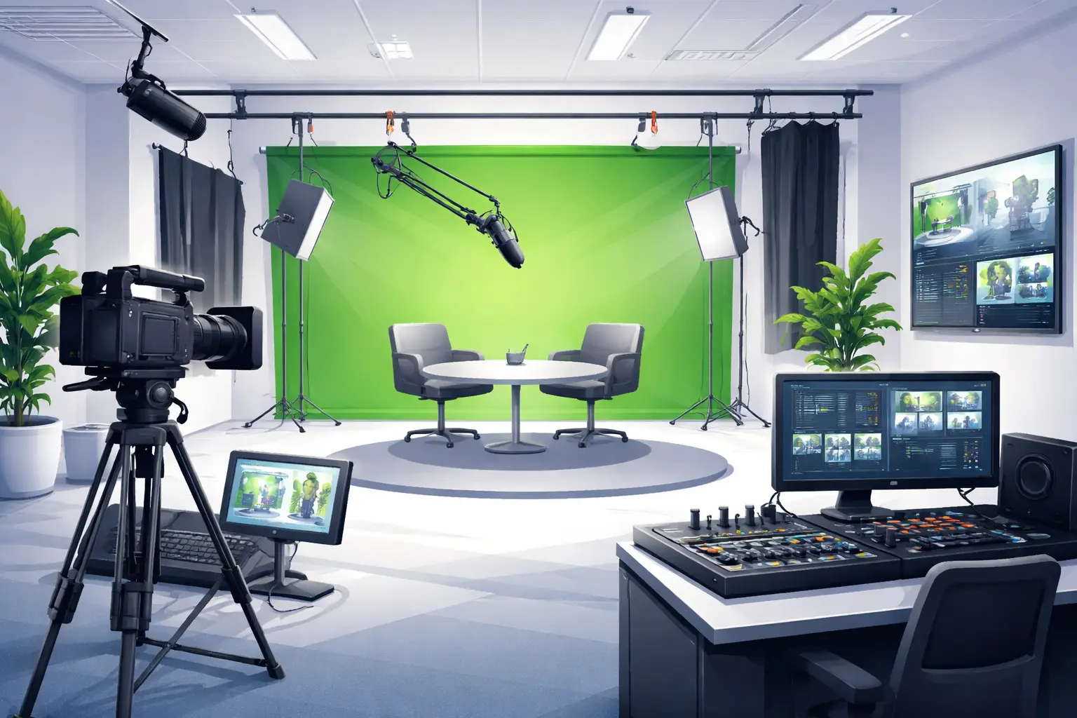 Live Streaming Studio London Essentials in West London