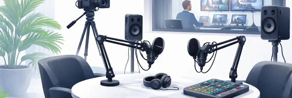 Podcast and Production Studios for Hire in West London