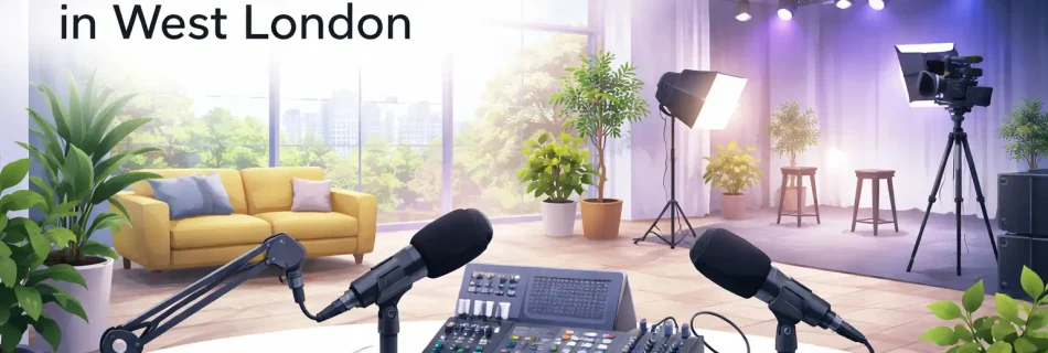 Podcast Recording Studio and Creative Venues in West London
