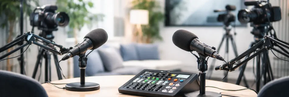 Podcast Studio in West London with Technical Support