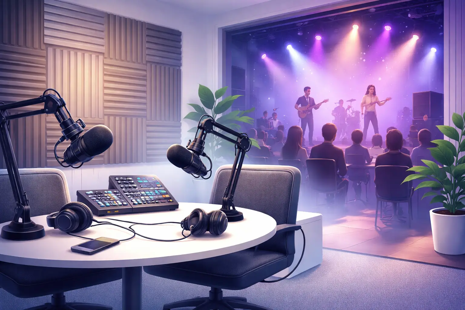 West London Podcast Studios and Creative Live Venues