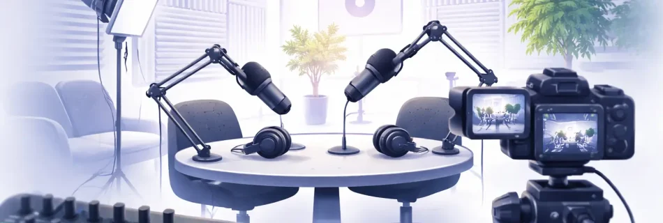 Podcast Studio Hire West London for Film Podcast Events