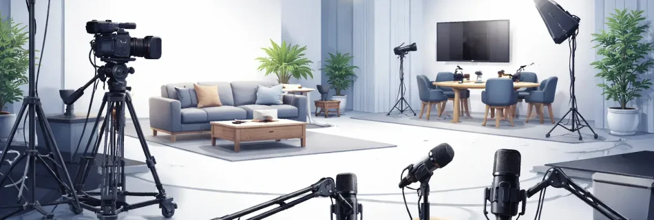 Studio hire West London for TV Film and Podcast Production