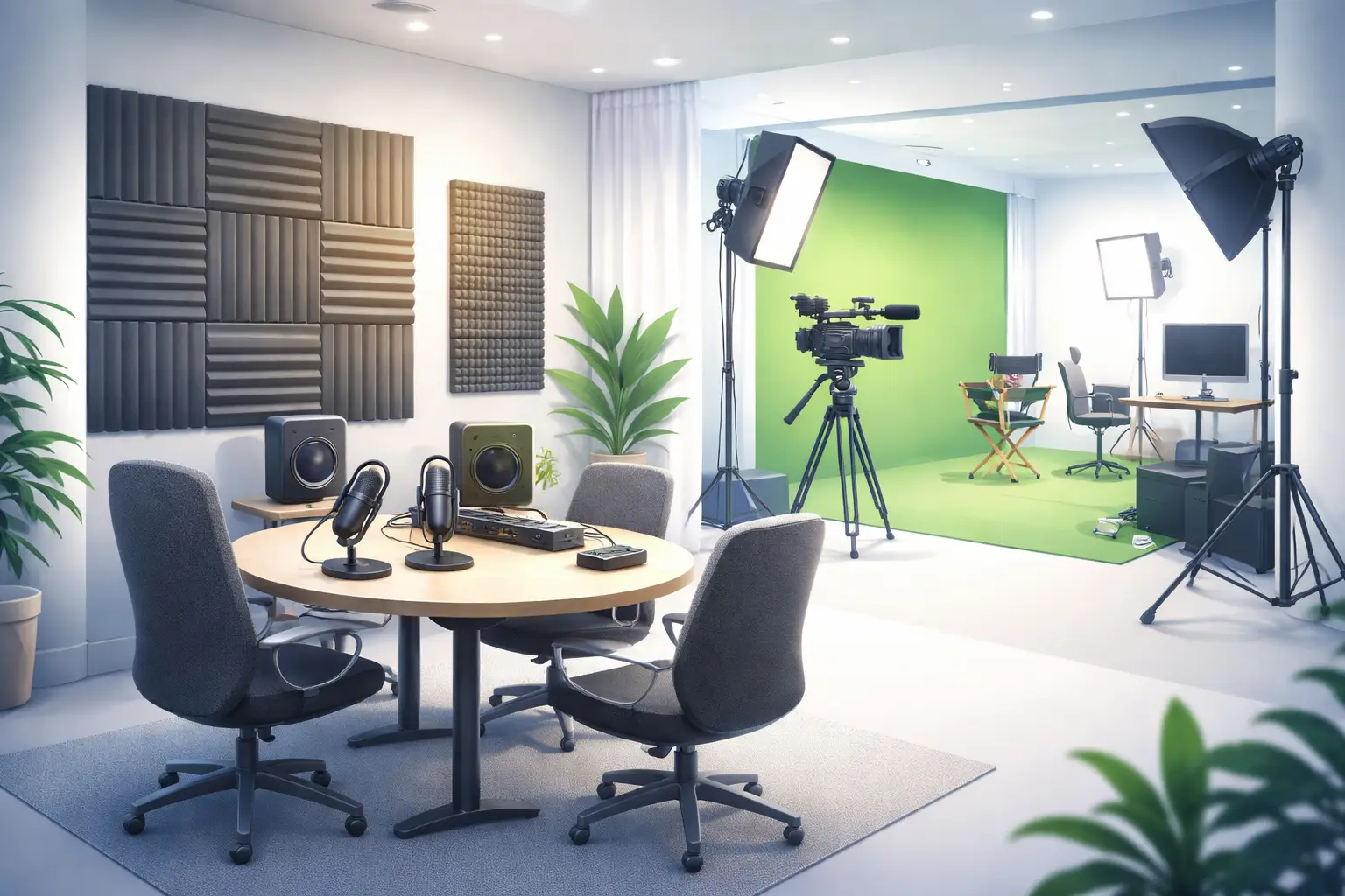 Multipurpose Podcast and Film Studio Benefits West London