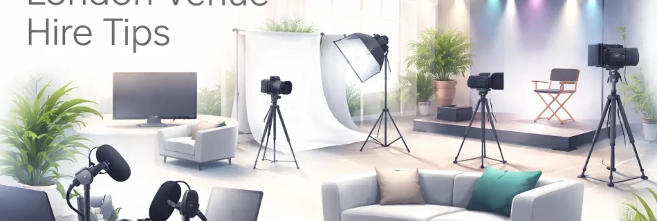 West London Venue Hire Tips for Productions and Events