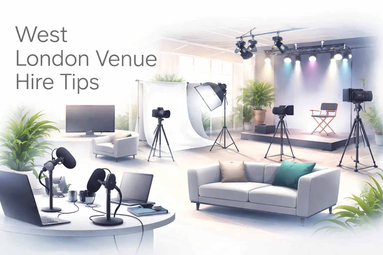 West London Venue Hire Tips for Productions and Events