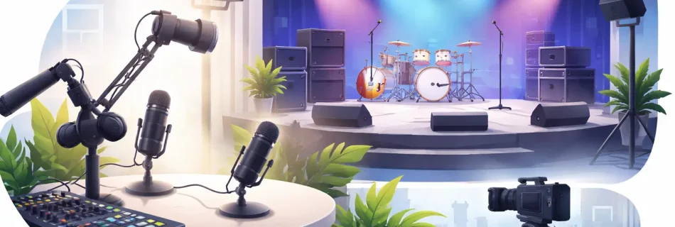 Live Music Venue Hire West London and Podcast Studio London