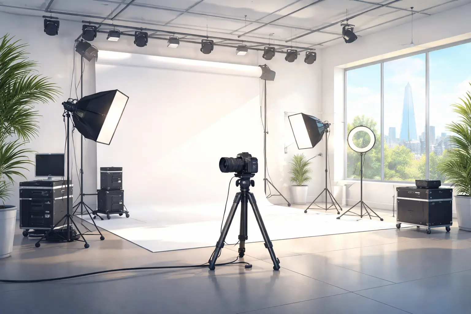 Commercial photography studio London hire West London