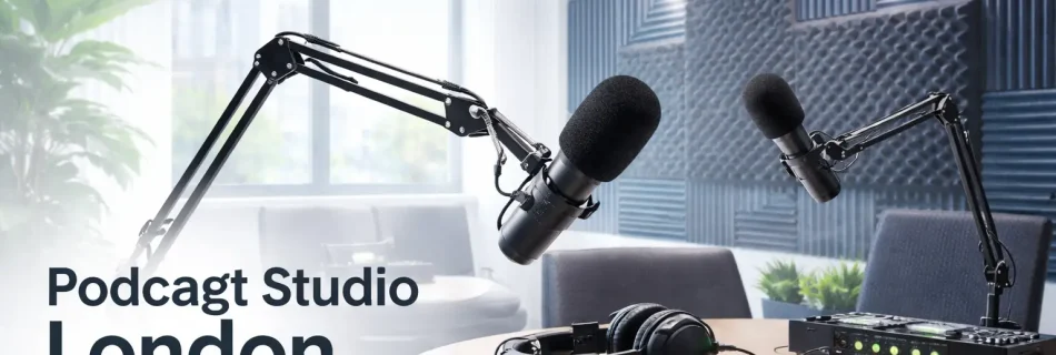 podcast studio London soundproofing benefits for pro recordings