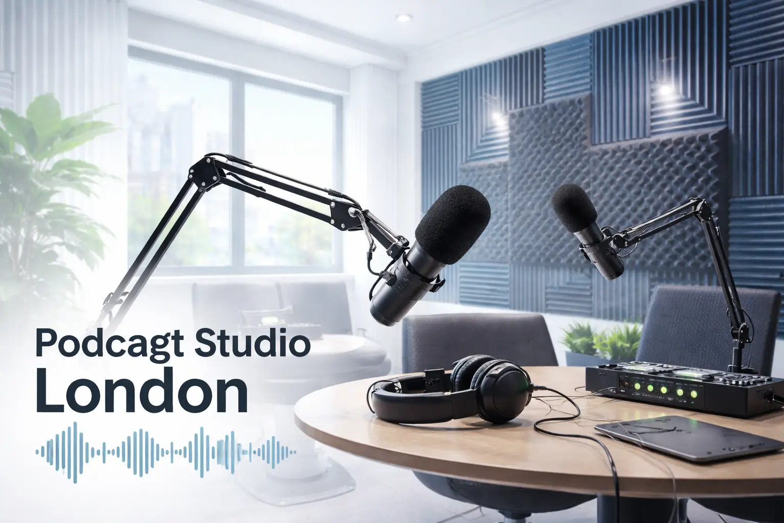 podcast studio London soundproofing benefits for pro recordings