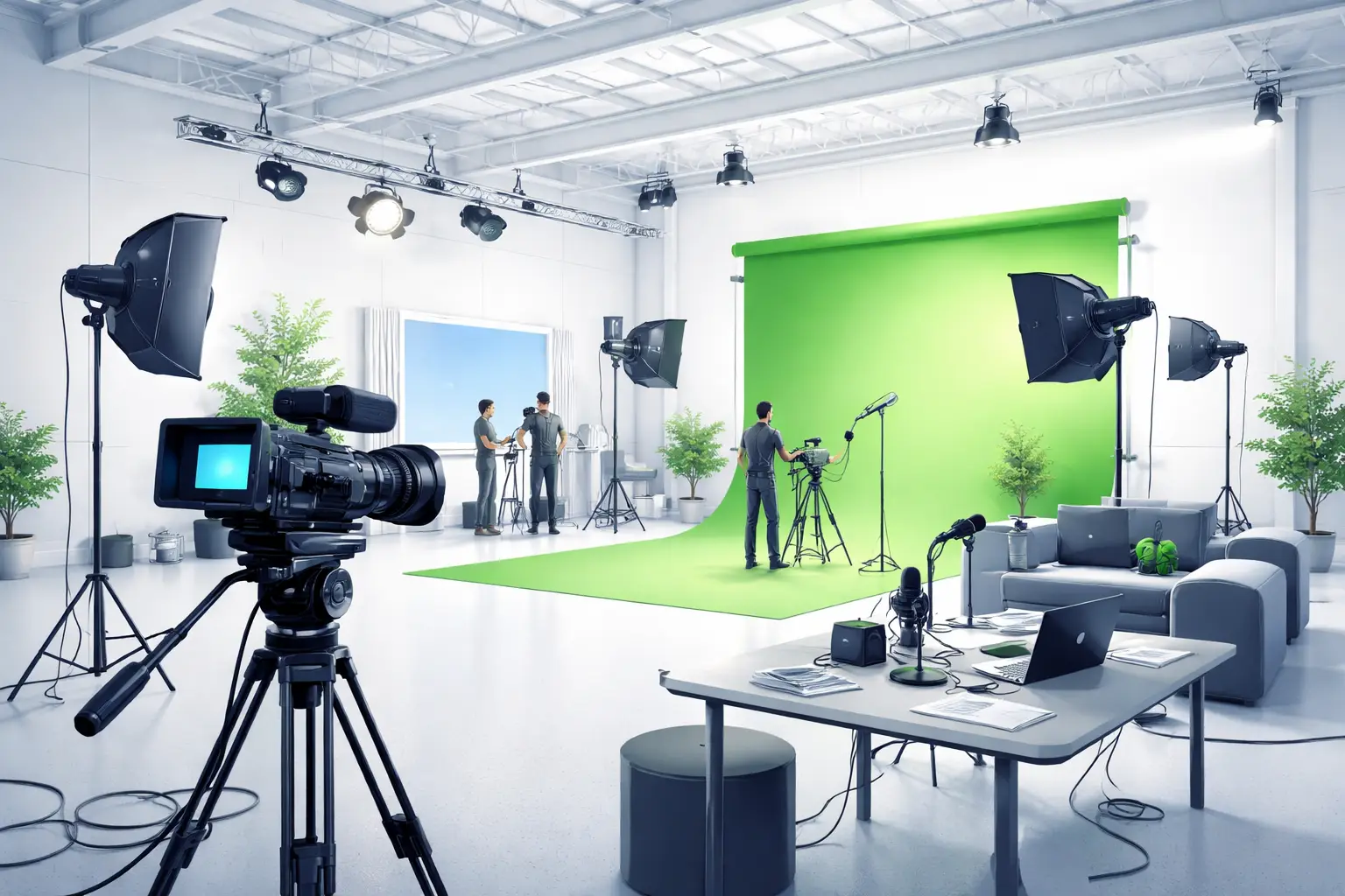 Commercial video production London at West London Studio