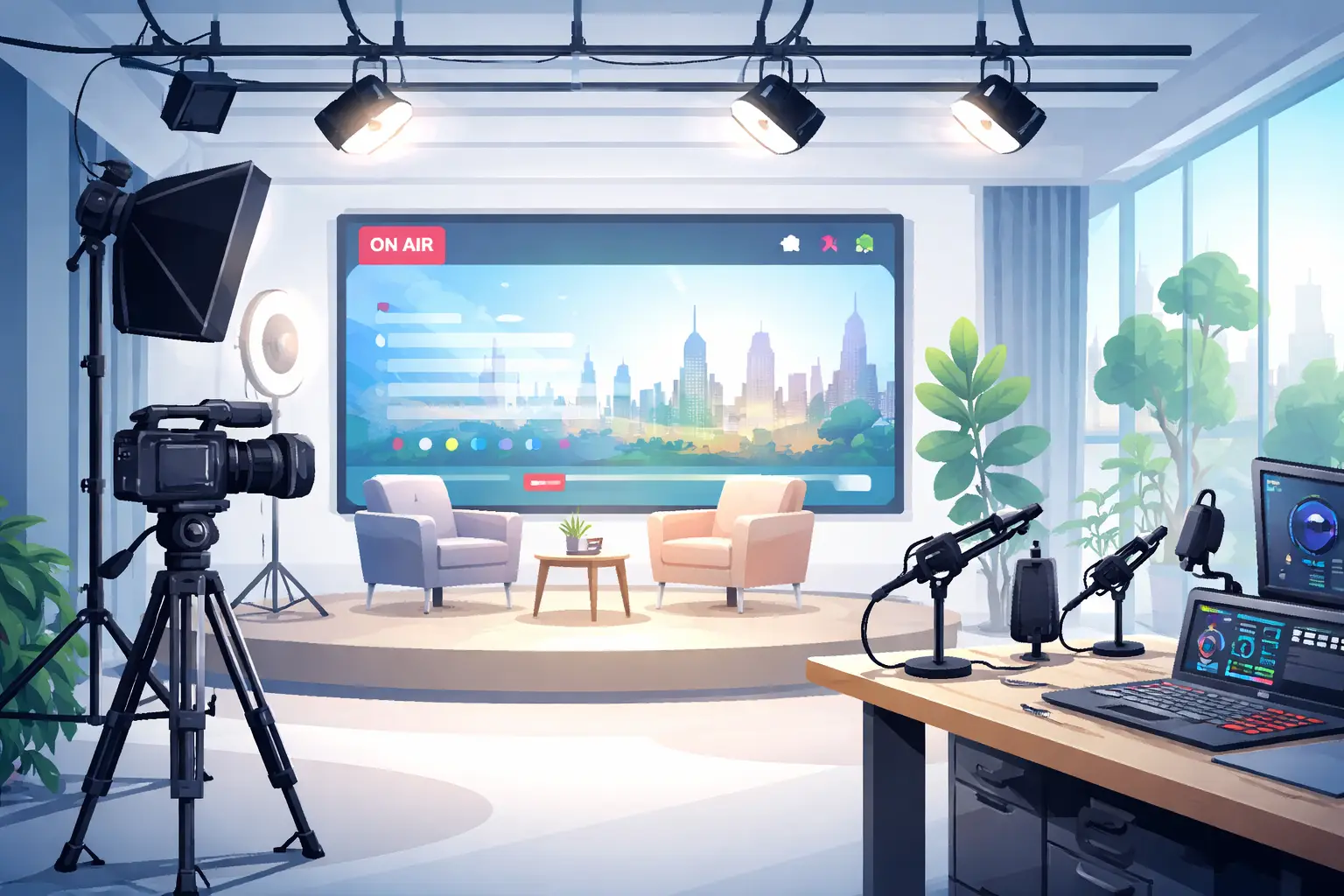 Studio hire Ealing and live streaming benefits in West London