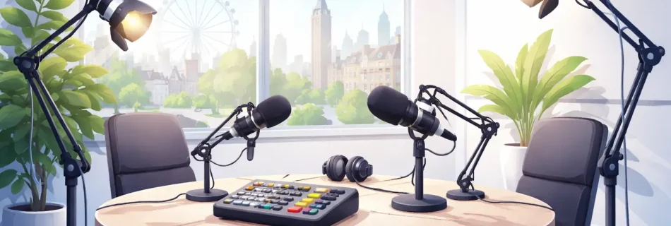 Podcast Studio Hire West London for Creative Content Makers