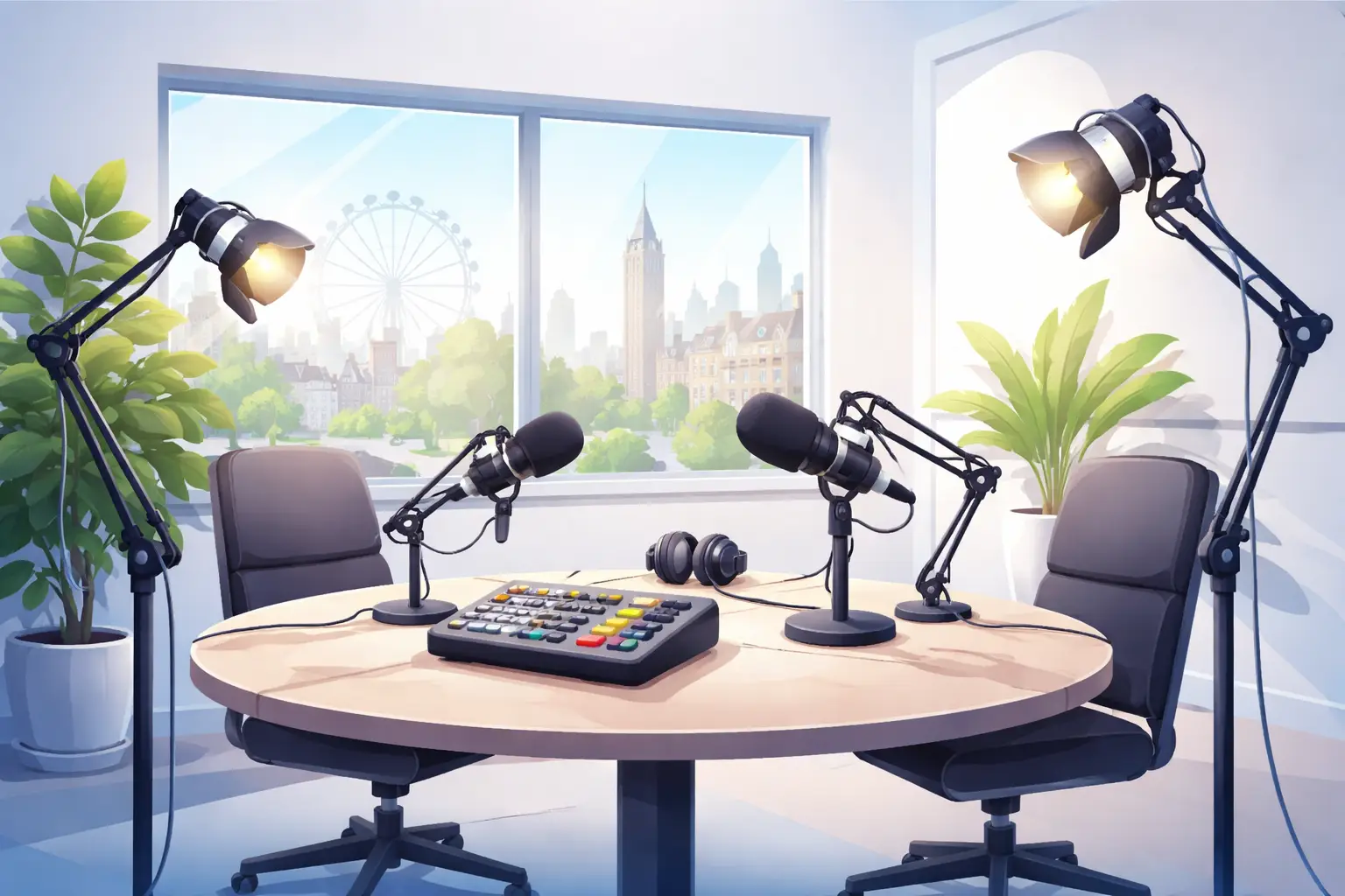 Podcast Studio Hire West London for Creative Content Makers