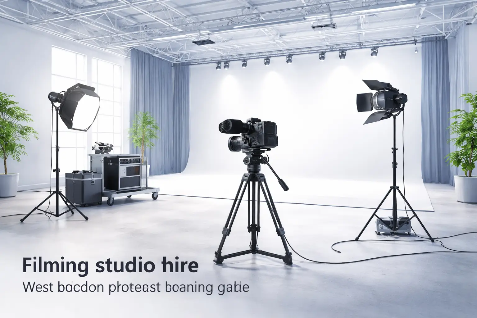 Filming studio hire West London practical booking guide