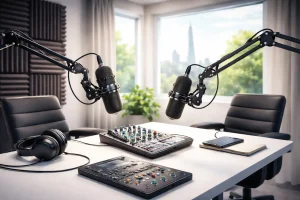 Podcast Studio London Hire for Professional Recording