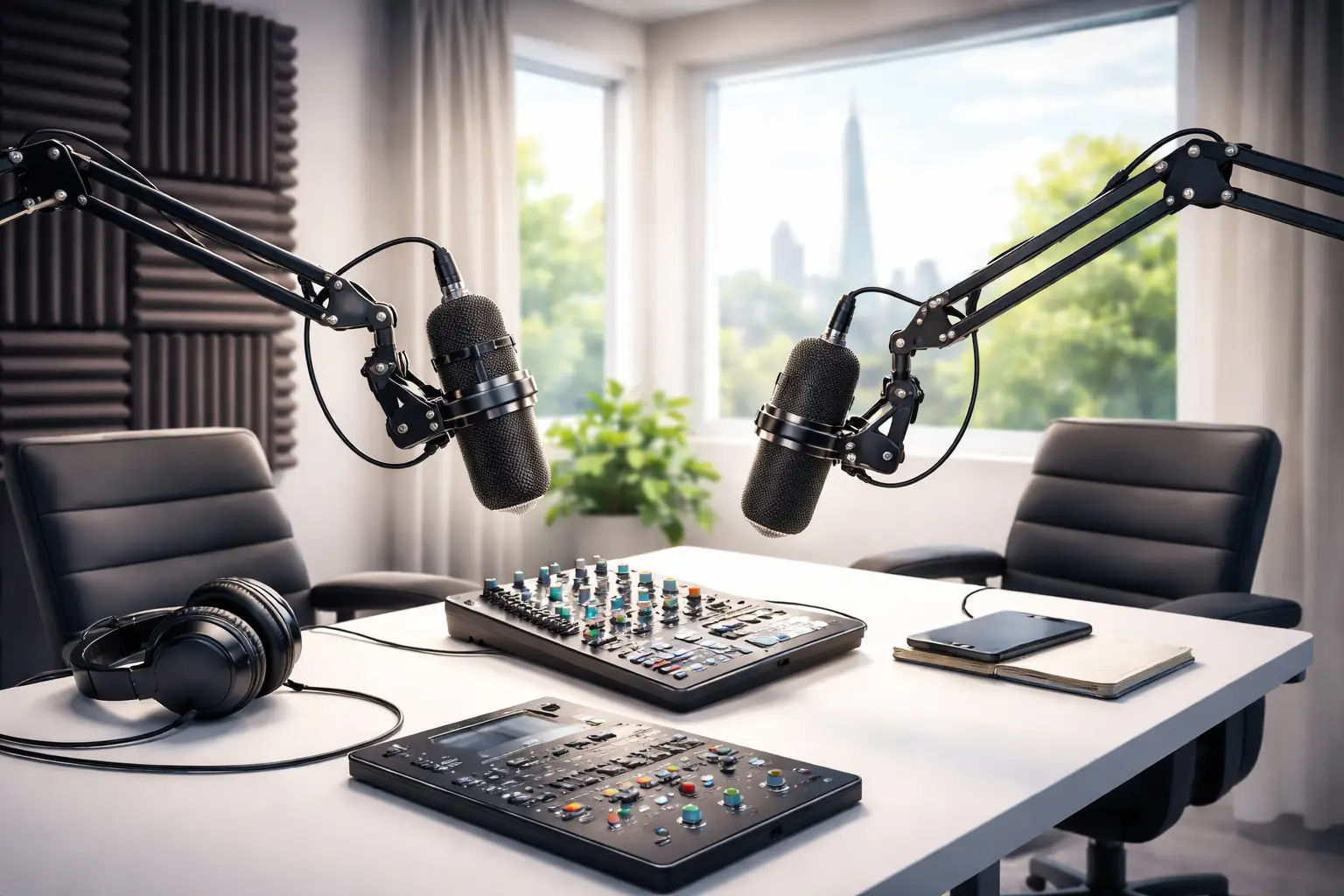 Podcast Studio London Hire for Professional Recording