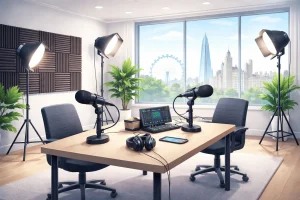 Podcast Studio Hire West London for Creators