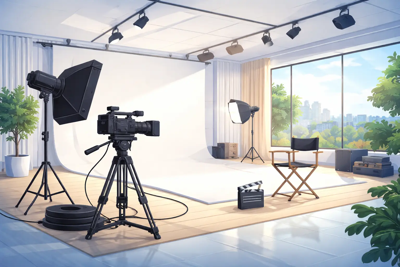 Filming studio hire London and versatile West London venue