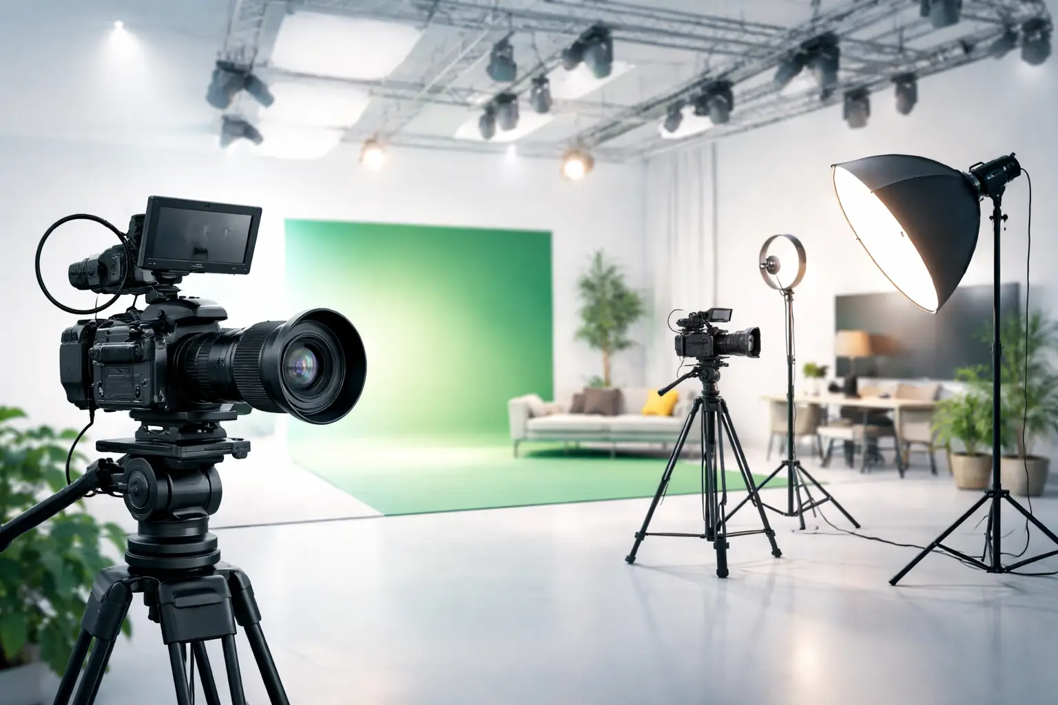 Filming studio hire London with flexible production spaces