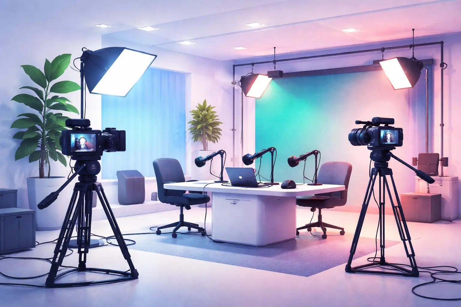 Live Streaming Studio Hire in West London for Producers