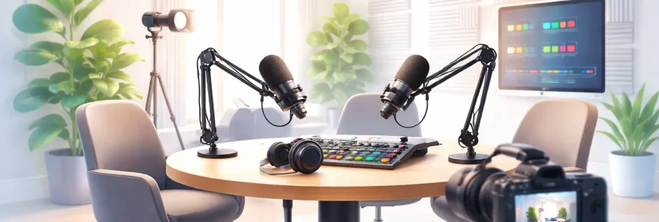 Podcast Studio Hire London for Creative Projects and Events