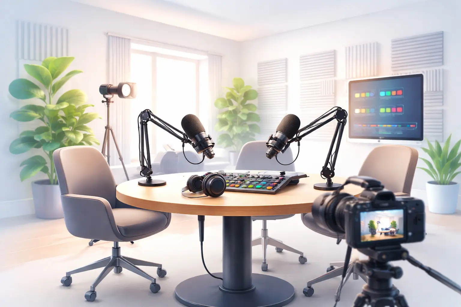 Podcast Studio Hire London for Creative Projects and Events