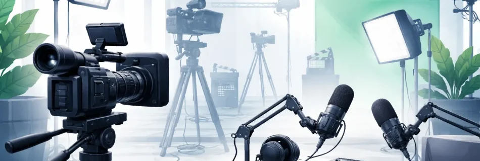 Filming studio hire West London for pro recording sessions