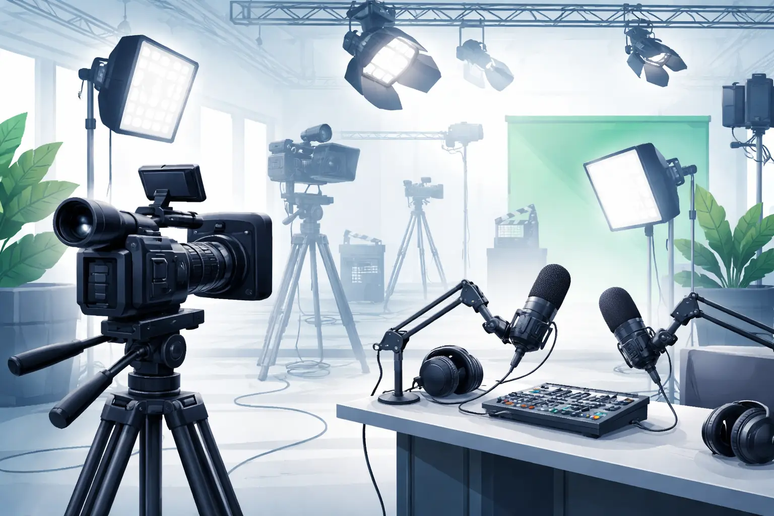 Filming studio hire West London for pro recording sessions