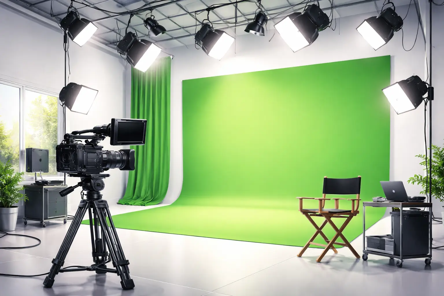 Green Screen Studio Hire for Professional Video in London