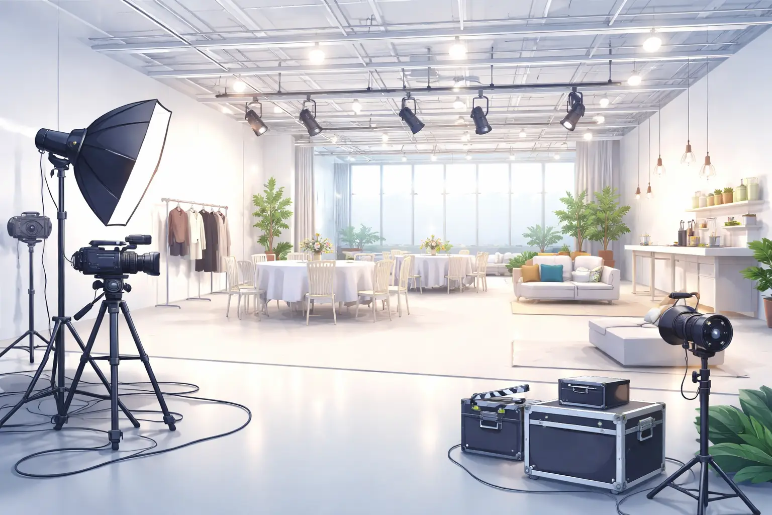 Dry hire studio London for private events in West London