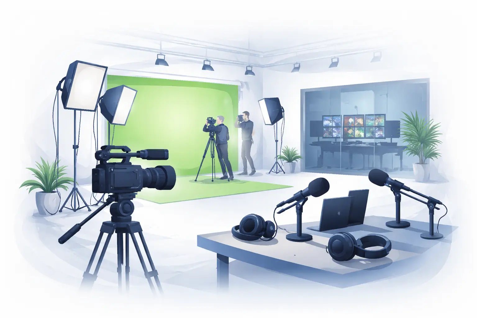 West London Studio Hire for Film TV Podcasts and Photography