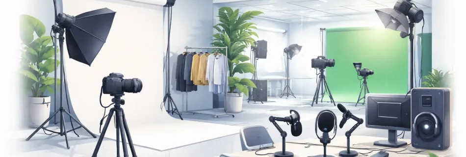 Versatile studio hire in West London for media projects