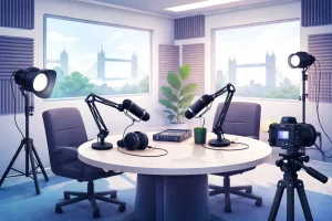 Studio hire West London essentials for podcasting professionals